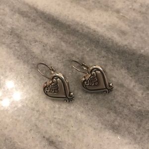 Brighton Hinge Clasp Heart Earrings